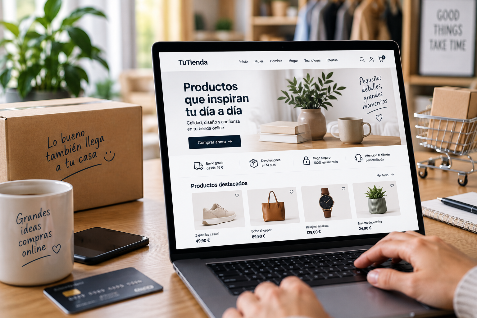 Gestión de una tienda online y ecommerce adaptado al RGPD